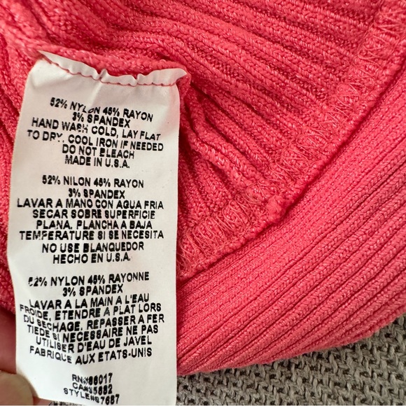 Bebe Ribbed Buckled Tank Top - Picture 9 of 9